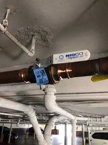 Copper pipe repair and valve work for Backflow Testing in Eliot